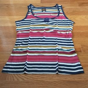 Joules Striped Tank Top